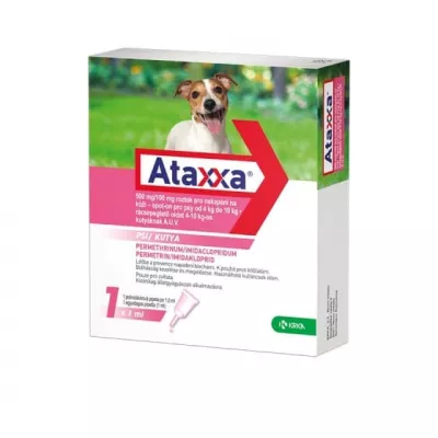 Ataxxa pro psy 4-10kg spot-on 1x1ml