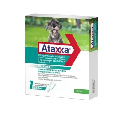 Ataxxa pro psy 10-25kg spot-on 1x2.5ml