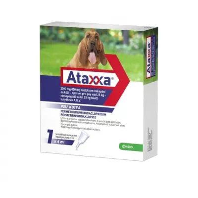 Ataxxa pro psy nad 25kg spot-on 1x4ml