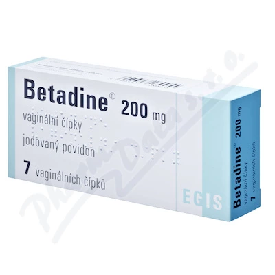 Betadine 200 mg sup.7