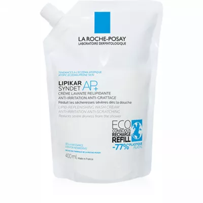 LA ROCHE-POSAY LIPIKAR Syndet AP gel náplň 400ml