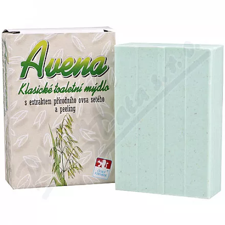 Mydło toaletowe AVENA z ekstraktem z owsa i peelingiem 100g