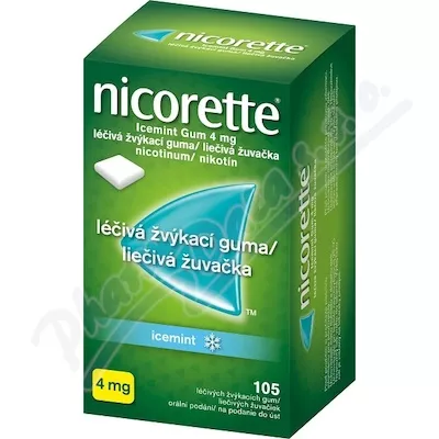 Nicorette Icemint Gum 4mg guma.mnd.105