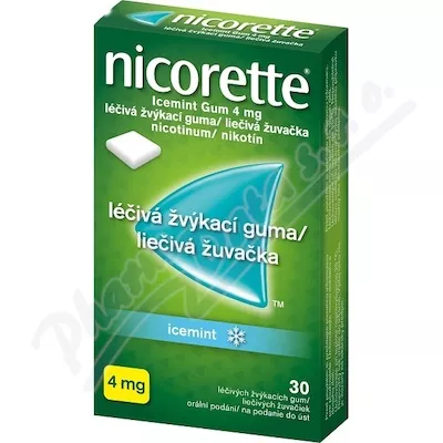 Nicorette Icemint Gum 4mg guma.mnd.30