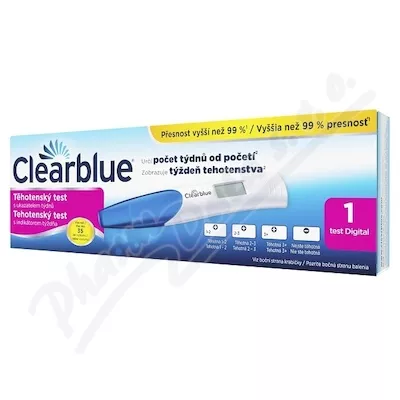 Clearblue cyfrowy test ciążowy ze wskaźnikiem tygodnia 1 szt