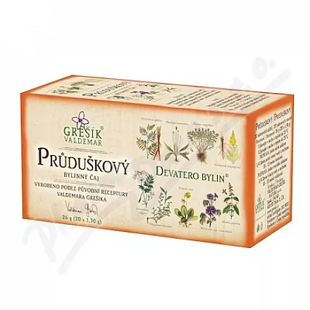 Grešík Nine Herbs Bronchial Tea n.s.20x1,3g