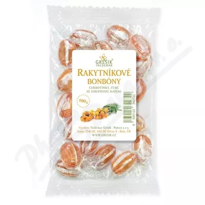 Grešík Rakytníkové bonbóny 100g