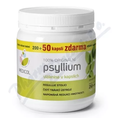Psyllium Medicol kapsle 250 ks