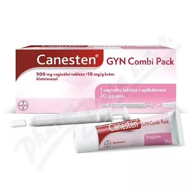 Canesten Gyn Combi Pack vag.tbl.+crm.1+20g