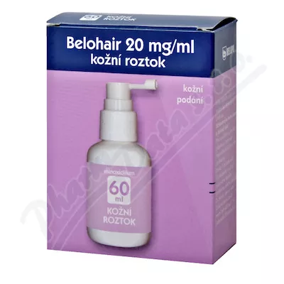 Belohair 2% wodny roztwór soli fizjologicznej 1 x 60 ml