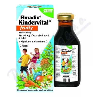 Salus Floradix Kindervital dla dzieci owoce 250 ml