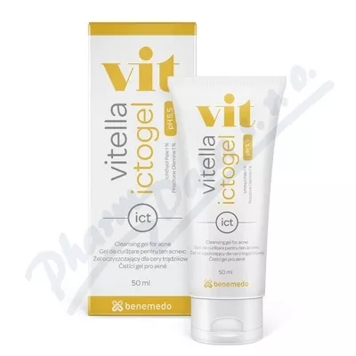 Vitella Ictogel čistící gel proti akné 50ml