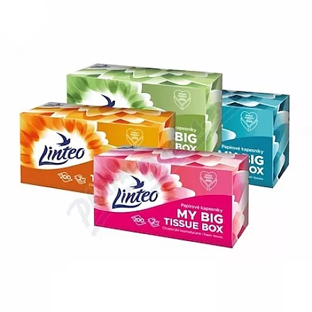 Kapesníčky LINTEO Satin 200ks box