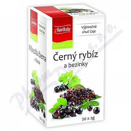 Apotheke Czarna porzeczka i czarny bez 20x2g