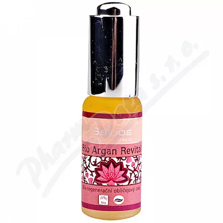 Saloos Bio regenerujący olejek do twarzy Argan REVITAL20ml