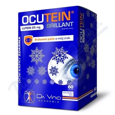 Ocutein Brillant Lutein 25mgDaVinci 60tob.+droppers