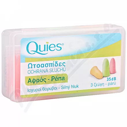 Nauszniki piankowe Quies 3 pary