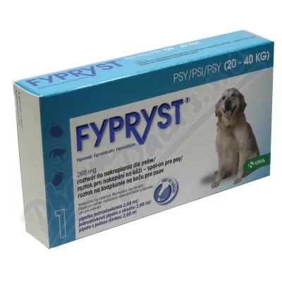 Fypryst Dogs spot-on pro psy 1x2.68ml - Veterinární přípravky a potřeby pro vaše mazlíčky.
