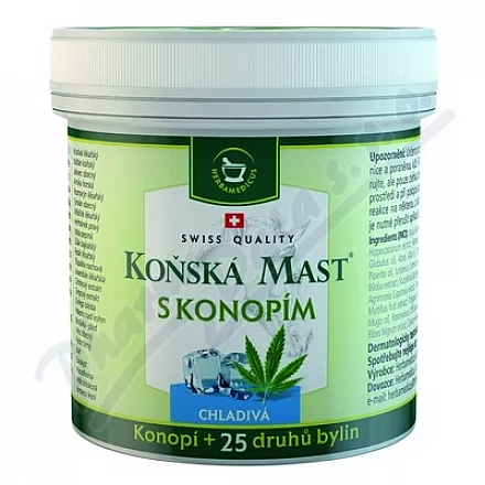 Herbamedicus Maść końska z konopiami chłodząca 250ml