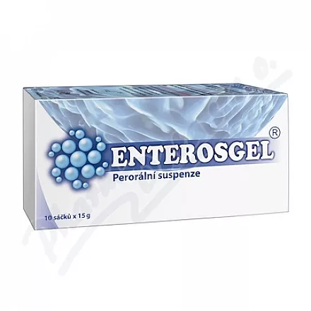 Enterosgel zawiesina do stosowania wewnętrznego saszetki 10x15g