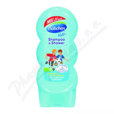 Bübchen Kids šampon a sprchový gel Sport 230ml