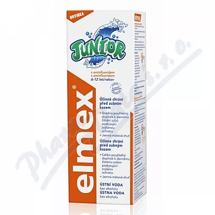 Elmex Junior ústní voda 400ml