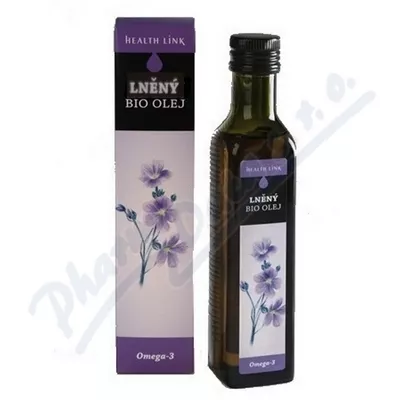 Health Link Organiczny olej lniany 250ml