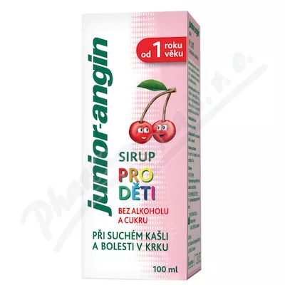 Junior-angin sirup pro děti 1r+ 100ml