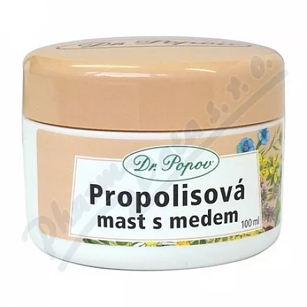 Dr.Popov Maść propolisowa z miodem 100ml