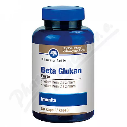 Beta Glucan Forte witamina C i cynk cps.60