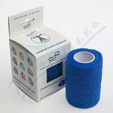 KinesioMAX Cohesive elast.samofix.7.5cmx4.5m modré