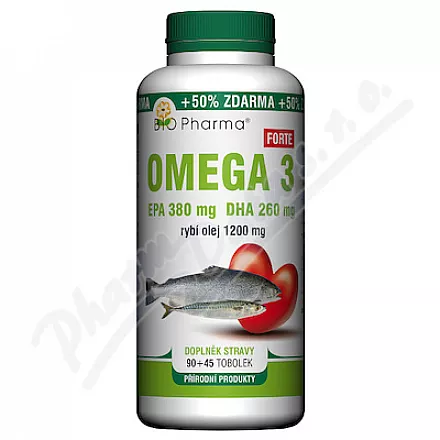 Omega 3 Forte 1200mg tob.90 45 Bio-Pharma