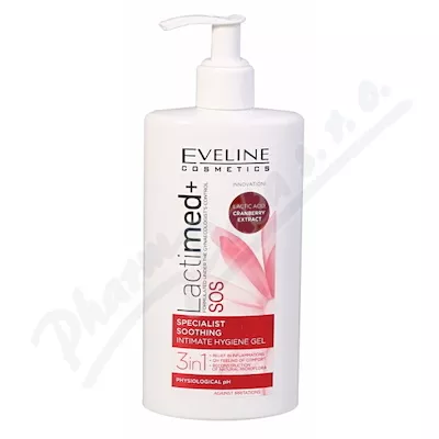 EVELINE LactiMED+ SOS zklidň.intimní gel 3v1 250ml