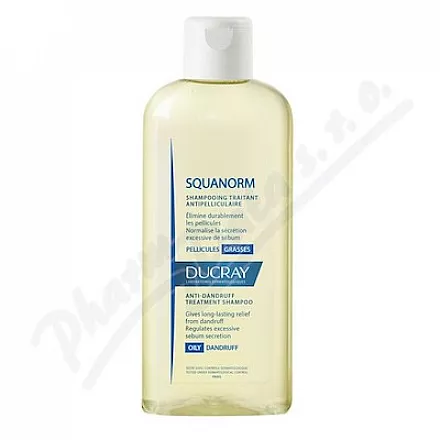 DUCRAY Squanorm Szampon - łupież tłusty 200ml