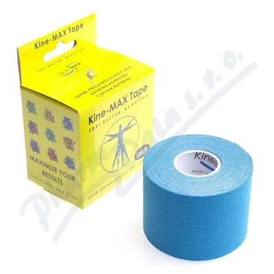 KineMAX SuperPro Cotton Tape kine.tejp modr.5cmx5m