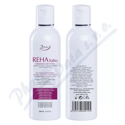 2DERM REHA lotio 200ml