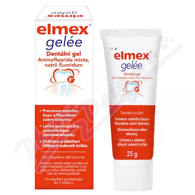 Elmex Gelée 33,19mg/g+22,1mg/g dnt.gel 25g