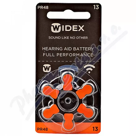 Baterie do aparatów słuchowych Widex 13 6szt