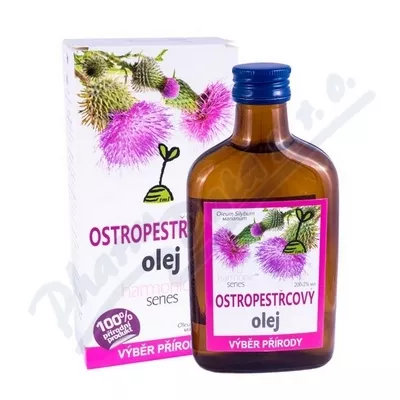 Ostropestřcový olej 100% 200ml