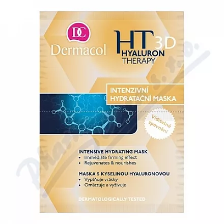Dermacol Hyaluron Therapy 3D intensywnie nawilżająca maseczka 2x8g
