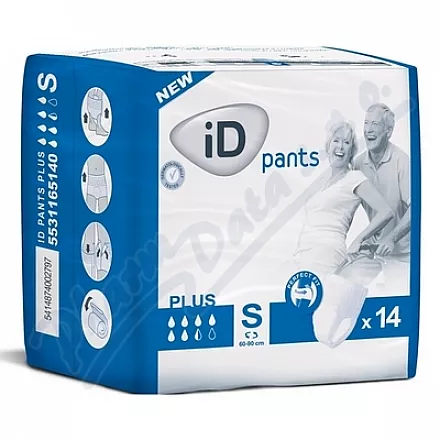 KALHOTKY ABSORPČNÍ ID PANTS SMALL- EXTRA PLUS 6 KAPEK