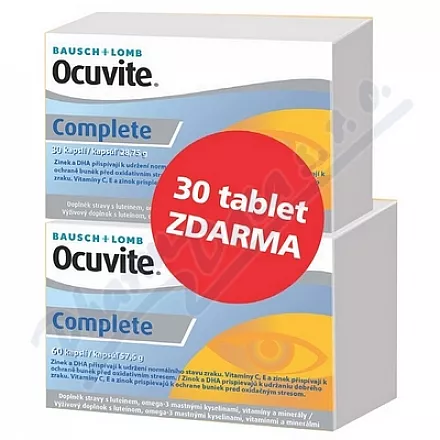 Bausch Lomb Ocuvite Complete cps.60 30 ZDARMA