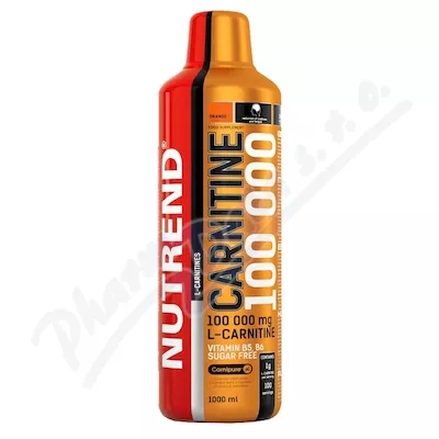 NUTREND Carnitine 100 000 pomeranč 1000ml