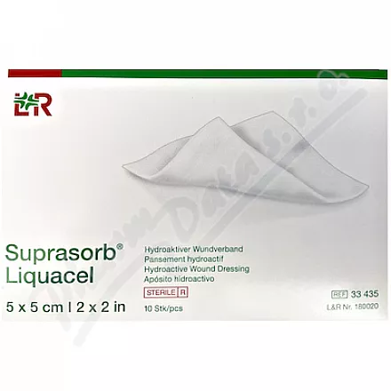 KRYTÍ S HYDROVLÁKNEM SUPRASORB LIQUACEL