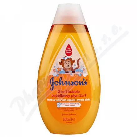 Johnsons Bubble Bath & Wash Gel 2w1 500ml