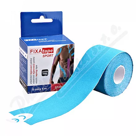 Taśma sportowa FIXAtape STANDARD 5cmx5m niebieska