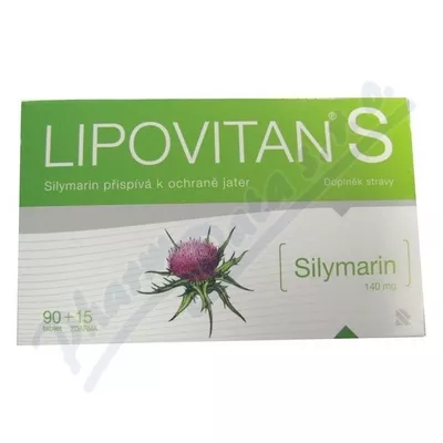 Lipovitan S tbl.90+15 zdarma