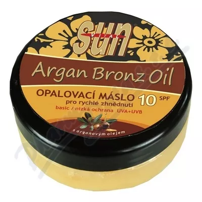 SunVital Arganové opalovací máslo SPF10 200ml