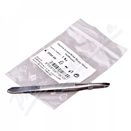 Pęseta kosmetyczna skośna 90 mm Steriwund