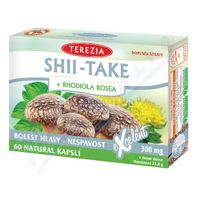 Shii-Take + Rhodiola Rosea cps.60